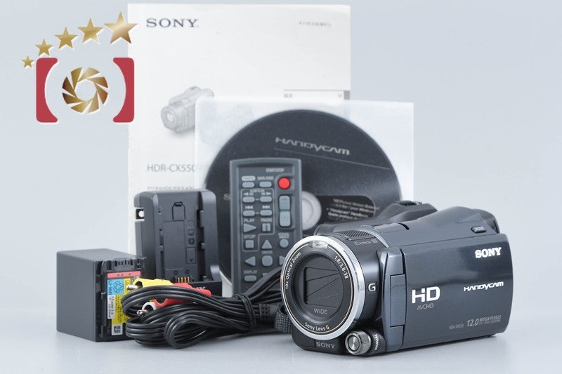 【中古】SONY ソニー HANDYCAM HDR-XR550V デジタルビデオカメラ
