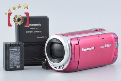 【中古】Panasonic パナソニック HC-W590M ピンク ビデオカメラ