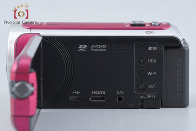 【中古】Panasonic パナソニック HC-W590M ピンク ビデオカメラ