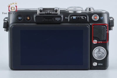 【中古】OLYMPUS オリンパス PEN Lite E-PL3 ダブルズームレンズキット ブラック 元箱付き