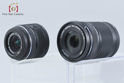 【中古】OLYMPUS オリンパス PEN Lite E-PL3 ダブルズームレンズキット ブラック 元箱付き