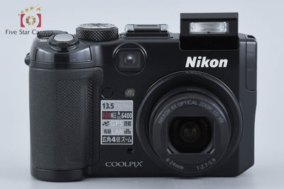 【中古】Nikon ニコン COOLPIX P6000 ブラック コンパクトデジタルカメラ