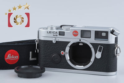 【中古】Leica ライカ M6 クローム レンジファインダーフィルムカメラ 2026.7月 オーバーホール済み
