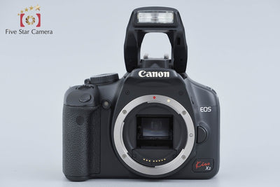 【中古】Canon キヤノン EOS Kiss X2 ダブルズームキット シャッター回数僅少