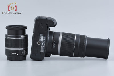 【中古】Canon キヤノン EOS Kiss X2 ダブルズームキット シャッター回数僅少