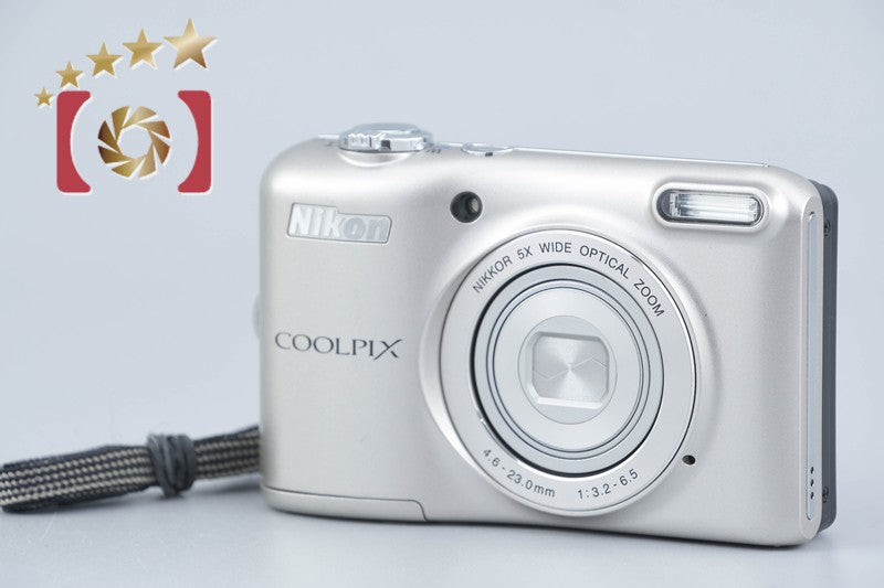 【中古】Nikon ニコン COOLPIX L28 シルバー コンパクトデジタルカメラ
