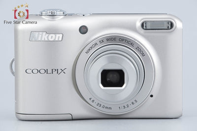 【中古】Nikon ニコン COOLPIX L28 シルバー コンパクトデジタルカメラ