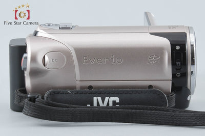 【中古】JVC ケンウッド Everio GZ-HM670 ゴールド デジタルビデオカメラ 元箱付き