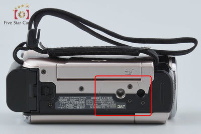 【中古】JVC ケンウッド Everio GZ-HM670 ゴールド デジタルビデオカメラ 元箱付き