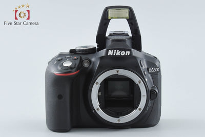 【中古】Nikon ニコン D5300 AF-P 18-55 VR レンズキット ブラック