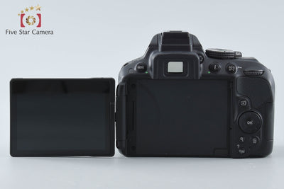 【中古】Nikon ニコン D5300 AF-P 18-55 VR レンズキット ブラック