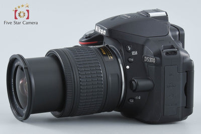 【中古】Nikon ニコン D5300 AF-P 18-55 VR レンズキット ブラック