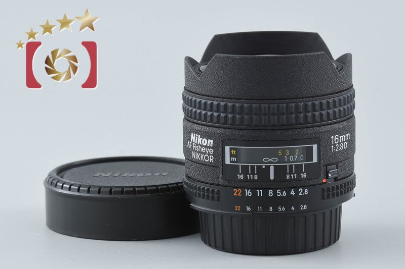 【中古】Nikon ニコン AF Fisheye NIKKOR 16mm f/2.8 D