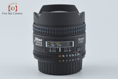 【中古】Nikon ニコン AF Fisheye NIKKOR 16mm f/2.8 D