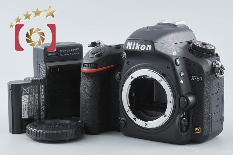 【中古】Nikon ニコン D750 デジタル一眼レフカメラ シャッター回数僅少