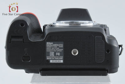 【中古】Nikon ニコン D750 デジタル一眼レフカメラ シャッター回数僅少