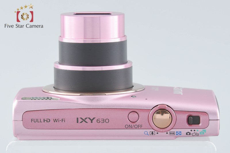 中古】Canon キヤノン IXY 630 ピンク コンパクトデジタルカメラ 元箱