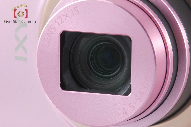 中古】Canon キヤノン IXY 630 ピンク コンパクトデジタルカメラ 元箱