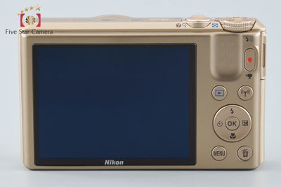 【中古】Nikon ニコン COOLPIX S7000 ゴールド コンパクトデジタルカメラ 元箱付き