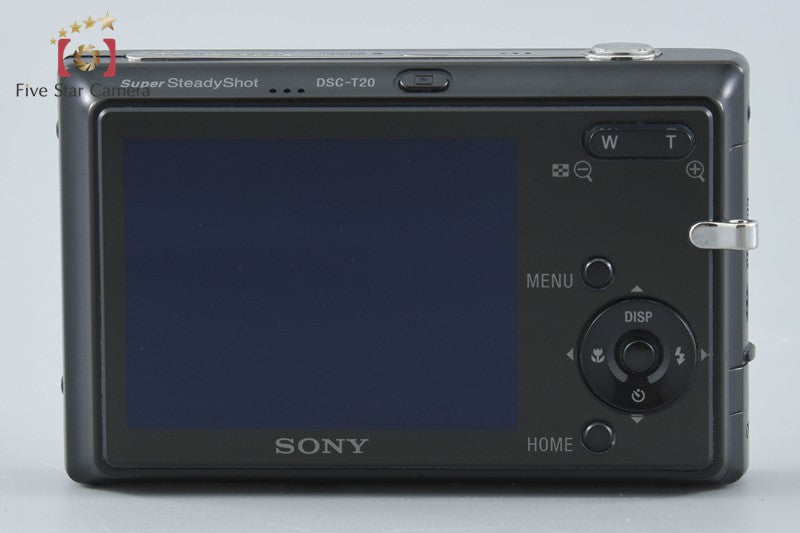 中古】SONY ソニー Cyber-Shot DSC-T20 ブラック デジタルスチルカメラ