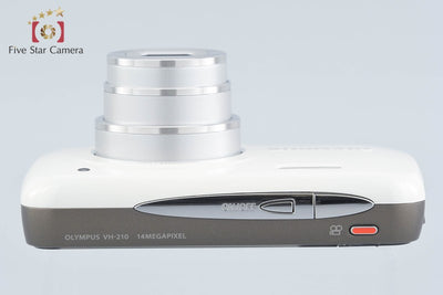 【中古】OLYMPUS オリンパス VH-210 ホワイト コンパクトデジタルカメラ