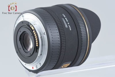 【中古】SIGMA シグマ 10mm f/2.8 EX DC FISHEYE HSM キヤノン用