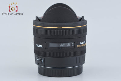 【中古】SIGMA シグマ 10mm f/2.8 EX DC FISHEYE HSM キヤノン用
