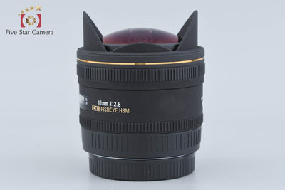 【中古】SIGMA シグマ 10mm f/2.8 EX DC FISHEYE HSM キヤノン用