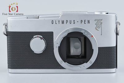 【中古】OLYMPUS オリンパス PEN F シルバー フィルム一眼レフカメラ