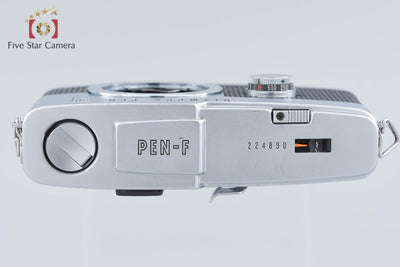 【中古】OLYMPUS オリンパス PEN F シルバー フィルム一眼レフカメラ
