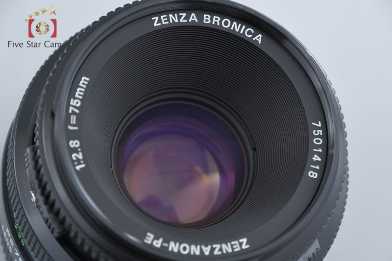 中古】ZENZA BRONICA ゼンザブロニカ ZENZANON-PE 75mm f/2.8 ETR用