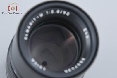 【中古】Leica ライカ ELMARIT-M 90mm f/2.8 ブラック E46 第2世代 ライカMマウント