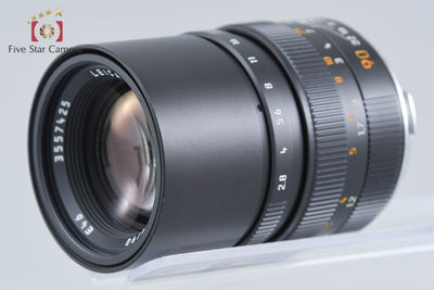 【中古】Leica ライカ ELMARIT-M 90mm f/2.8 ブラック E46 第2世代 ライカMマウント
