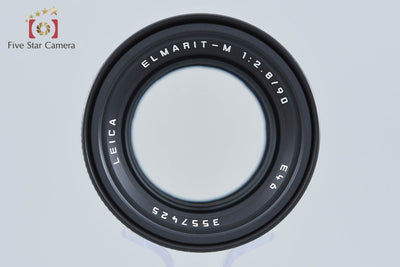 【中古】Leica ライカ ELMARIT-M 90mm f/2.8 ブラック E46 第2世代 ライカMマウント