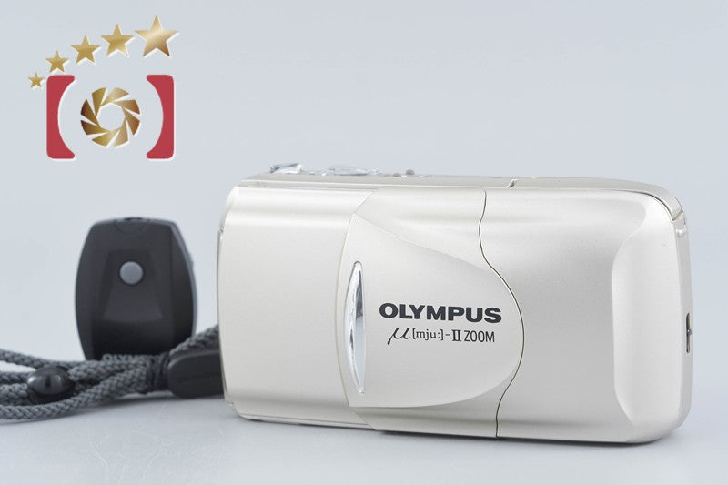 【中古】OLYMPUS オリンパス μ[mju:]-II ミューII ZOOM コンパクトフィルムカメラ