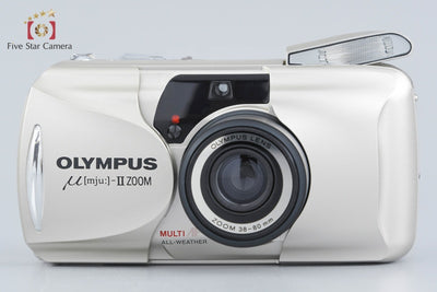 【中古】OLYMPUS オリンパス μ[mju:]-II ミューII ZOOM コンパクトフィルムカメラ