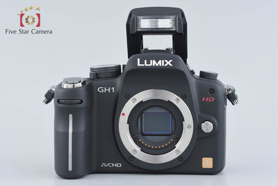 【中古】Panasonic パナソニック LUMIX DMC-GH1 コンフォートブラック ミラーレス一眼カメラ シャッター回数僅少