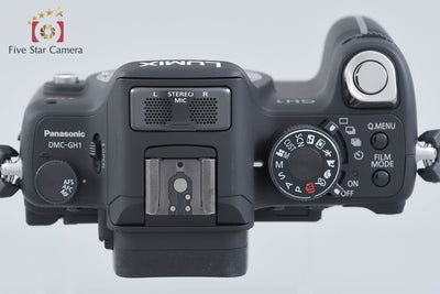 【中古】Panasonic パナソニック LUMIX DMC-GH1 コンフォートブラック ミラーレス一眼カメラ シャッター回数僅少
