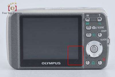 【中古】OLYMPUS オリンパス μ DIGITAL 600 シルバー コンパクトデジタルカメラ