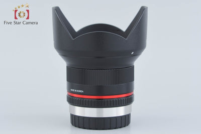 【中古】SAMYANG サムヤン 12mm f/2 NCS CS ブラック マイクロフォーサーズ用 元箱付き