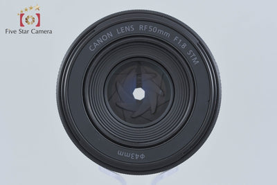 【中古】Canon キヤノン RF 50mm f/1.8 STM 元箱付き