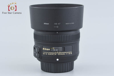 【中古】Nikon ニコン AF-S NIKKOR 50mm f/1.8 G