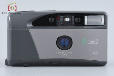 【中古】KYOCERA 京セラ P.mini 3 PANORAMA コンパクトフィルムカメラ