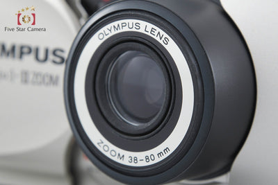 【中古】OLYMPUS オリンパス μ[mju:]-II ミューII ZOOM コンパクトフィルムカメラ