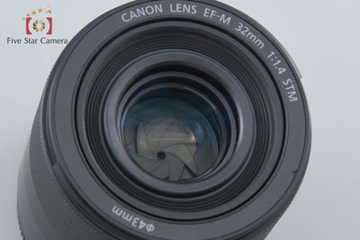 【中古】Canon キヤノン EF-M 32mm f/1.4 STM
