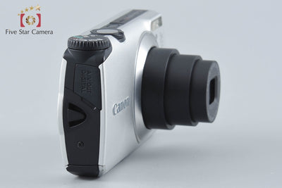 【中古】Canon キヤノン PowerShot A3300 IS シルバー コンパクトデジタルカメラ