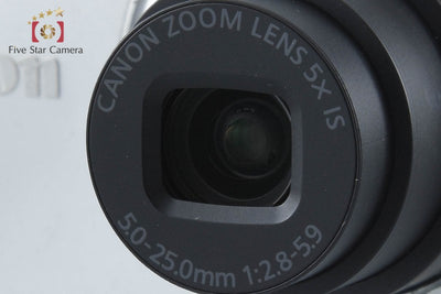 【中古】Canon キヤノン PowerShot A3300 IS シルバー コンパクトデジタルカメラ