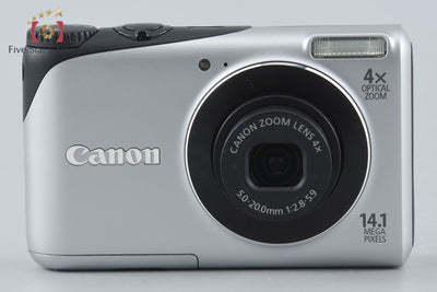 【中古】Canon キヤノン PowerShot A2200 シルバー コンパクトデジタルカメラ