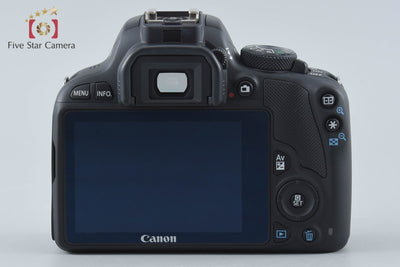 【中古】Canon キヤノン EOS Kiss X7 ブラック デジタル一眼レフカメラ シャッター回数僅少
