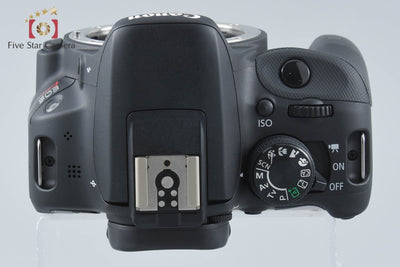 【中古】Canon キヤノン EOS Kiss X7 ブラック デジタル一眼レフカメラ シャッター回数僅少